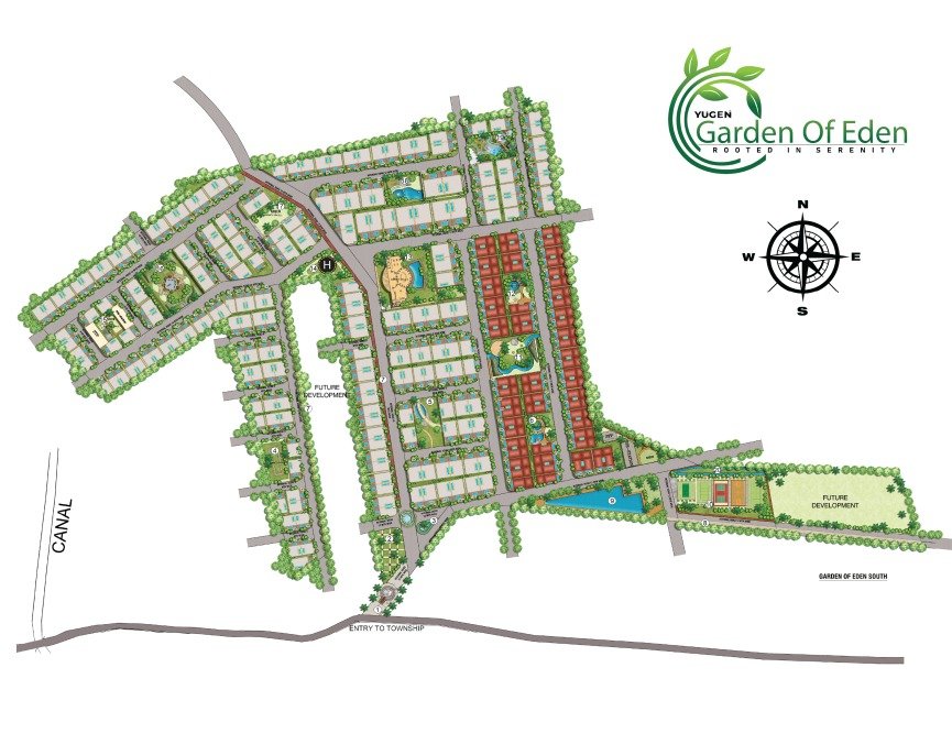 Garden of Eden plots